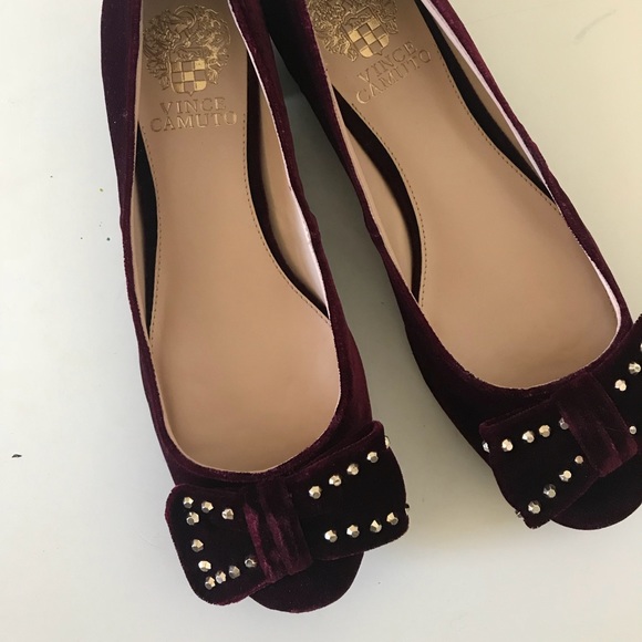 Vince Camino velvet studded bow flats - Picture 5 of 5